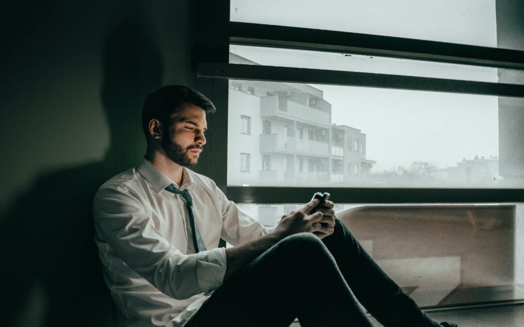 stressed college student experiencing stress learning how to identify stress and how to manage and lower stress levels with therapy for stress in college